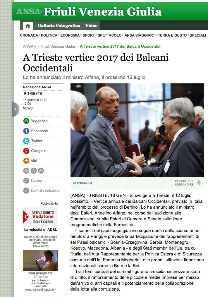 vertice balcani