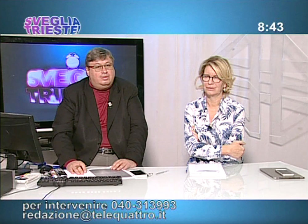 Sandra Savino a Tele4 Sveglia Trieste