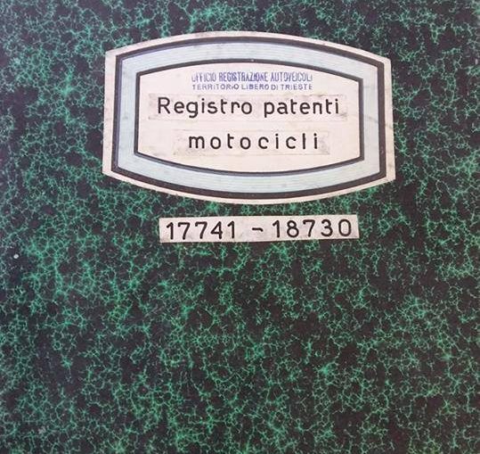Registro patenti motoclicli TLT