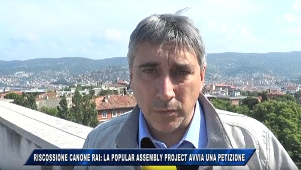 Popular  Assembly  Project avvia una petizione contro l’esazione canone Rai in bolletta