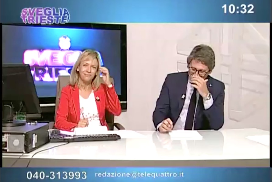 A Telequattro Zeno D’Agostino parla del Porto Internazionale di Trieste, interviene Vito Potenza
