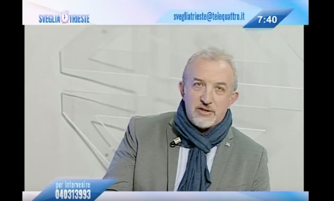 A Sveglia Trieste di Telequattro, ospite Federico Monti di “Patto per l’Autonomia” in scena il TLT