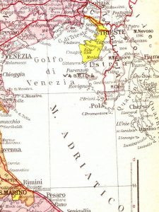 N 01 - Territorio Libero di Trieste nell'Atlante dell'Epoca