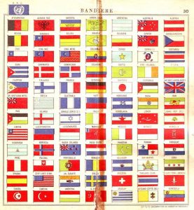 N 01_5 - atlante De Agostini 1952 con bandiera TLT