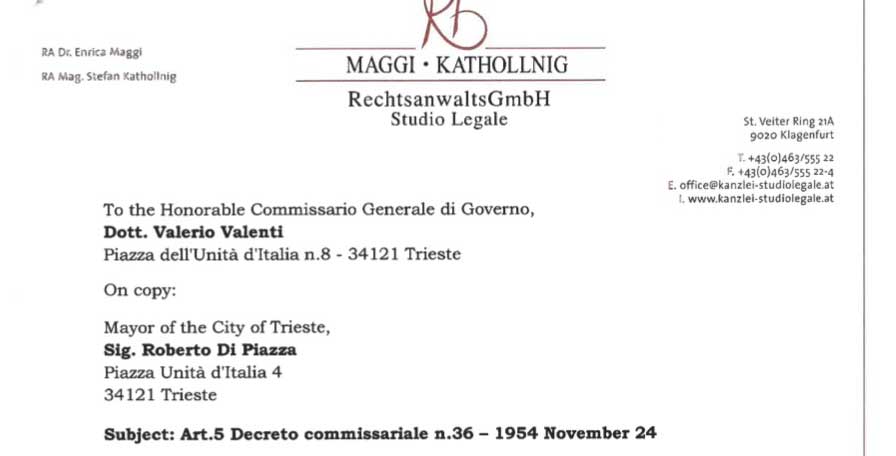 L’Assemblea Popolare chiede al Commissario di Governo un Tavolo di negoziato